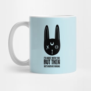 creepy cute bunny Mug